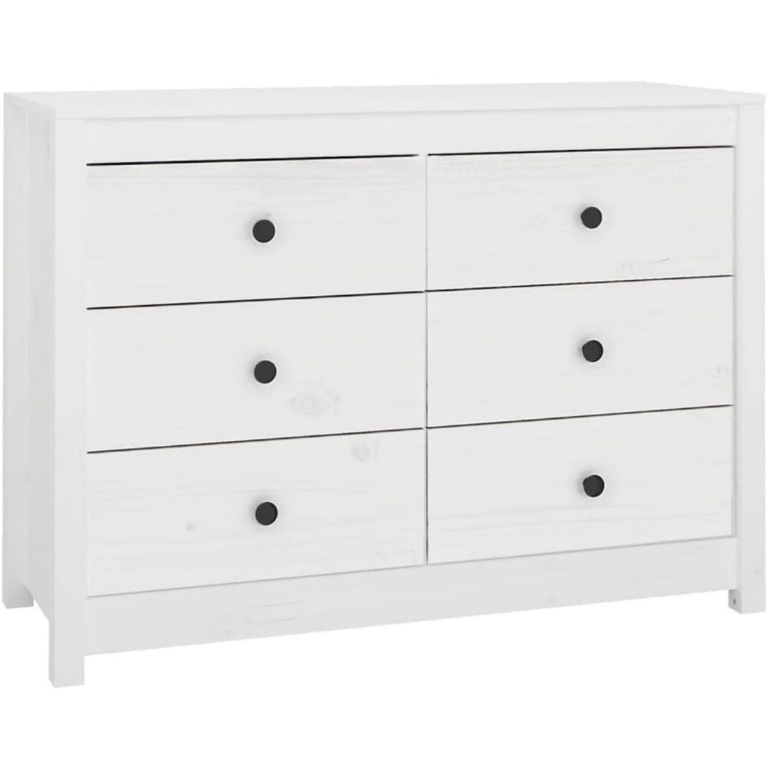 Sideboard aus Kiefernholz mit 6 Schubladen
