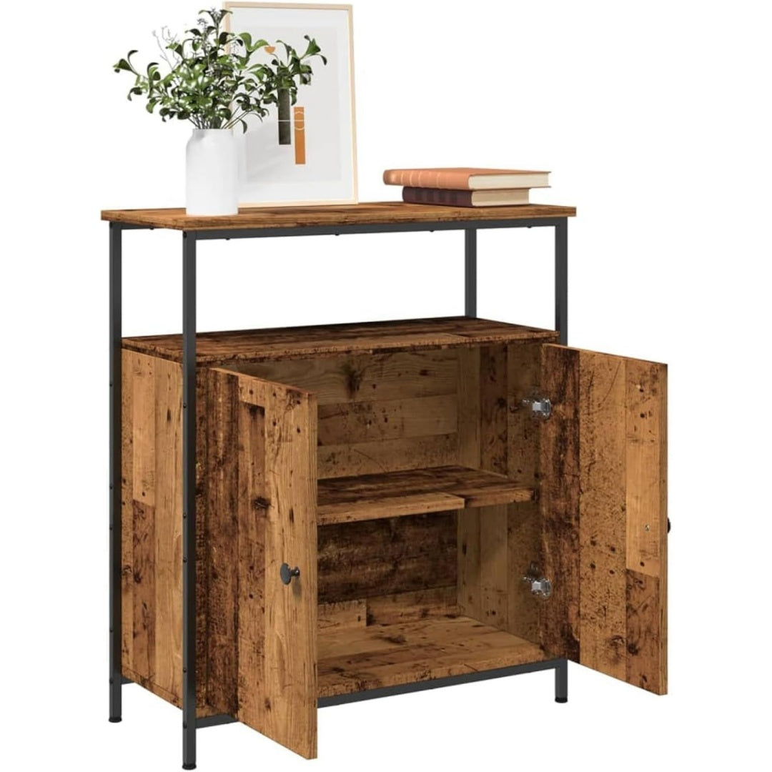 Sideboard mit den Massen 70 x 30 x 80 cm in Naturbraun
