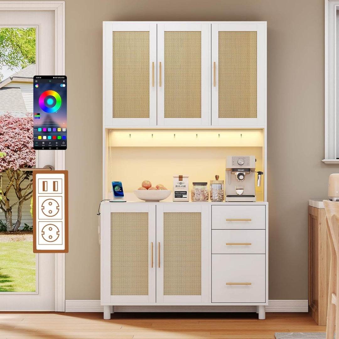 Sideboard verbindet 3 Schubladen und LED Beleuchtung