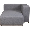 Weiche Polster praegen das Sofa
