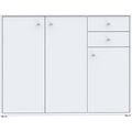 3 Tueren an dem Sideboard