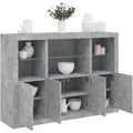Sideboard mit den Massen 142.5 x 37 x 100 cm in Betongrau