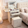 Hocker mit 3 Schubladen