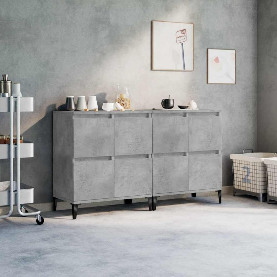 Sideboard mit den Massen 60 x 35 x 70 cm in Betongrau