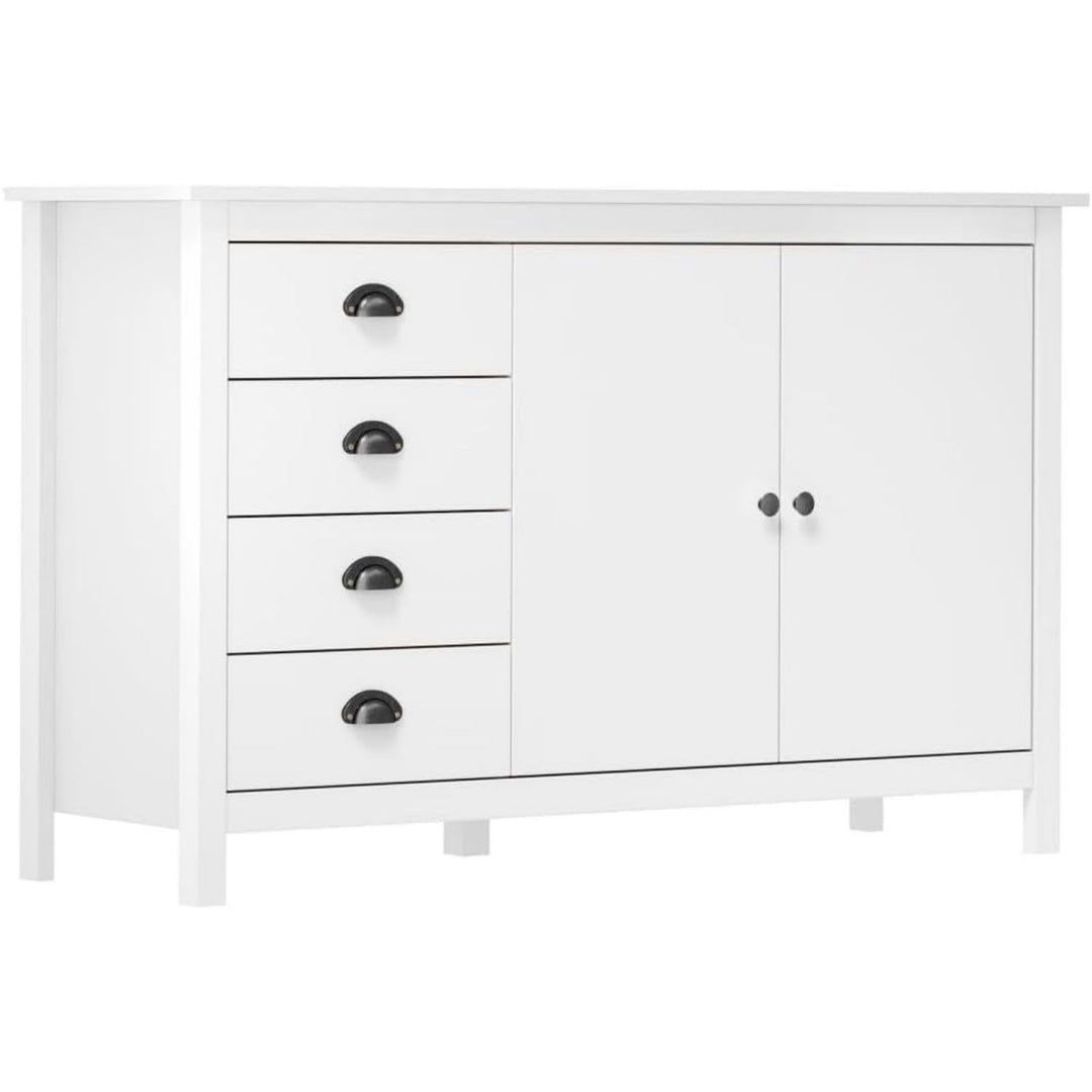 Sideboard mit 2 Tueren, 4 Schubladen und geschlossenem Stauraum