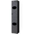 Hochschrank mit den Massen 37.2 x 192 cm