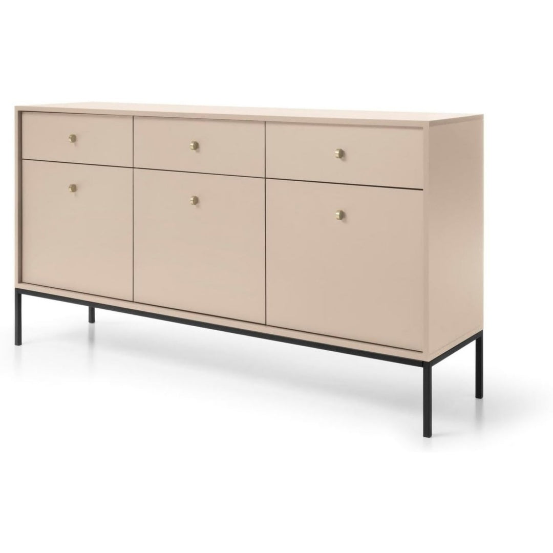 Sideboard mit geschlossenem Stauraum und beschichteten Flaechen