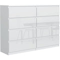Sideboard verbindet 8 Schubladen und matte Oberflaechen
