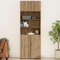 Sideboard mit den Massen 80 x 42.5 x 40 cm in Eichenbraun