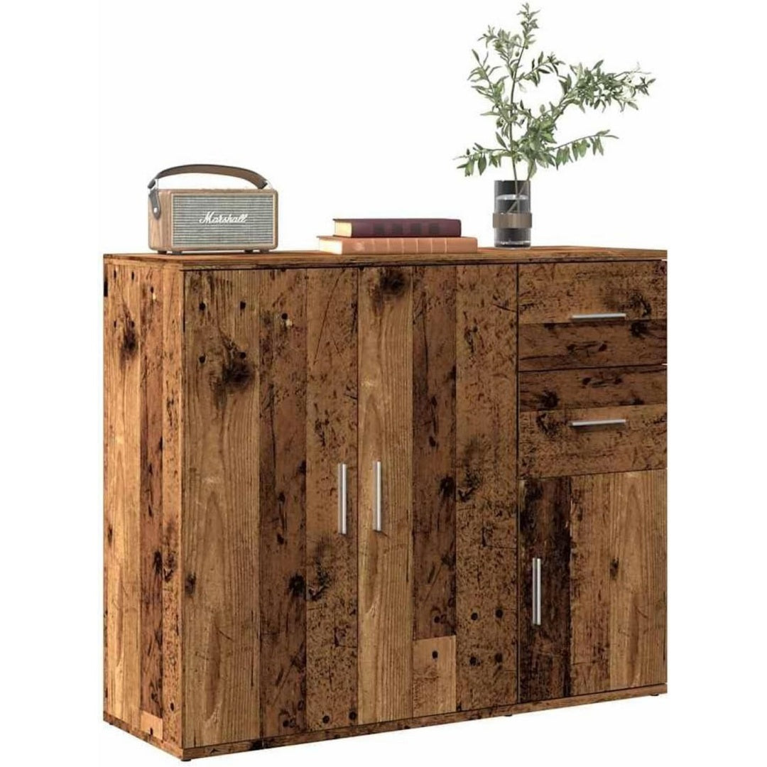3 Tueren praegen das Sideboard aus Holzwerkstoff